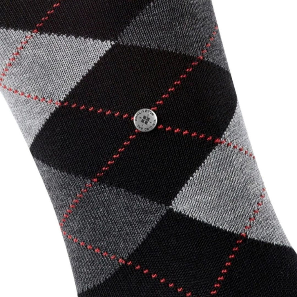 Calzini lunghi rombi Burlington Manchester