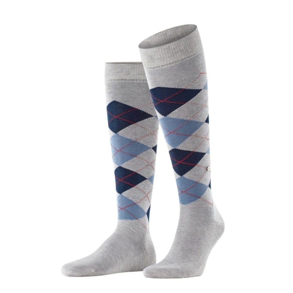 Calzini lunghi rombi Burlington Manchester