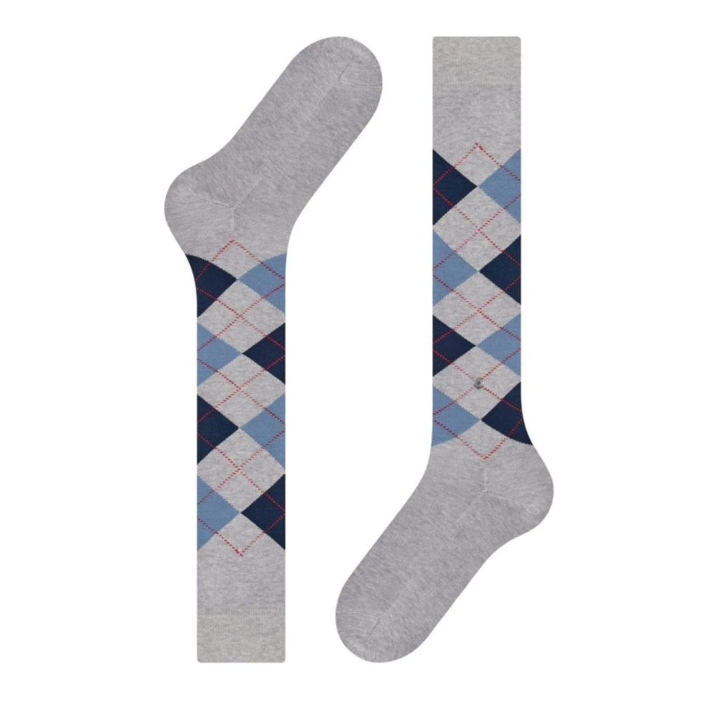 Calzini lunghi rombi Burlington Manchester