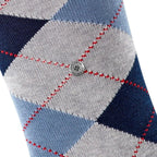 Calzini lunghi rombi Burlington Manchester