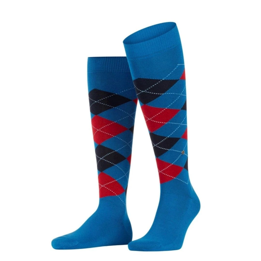 Calzini lunghi rombi Burlington Manchester