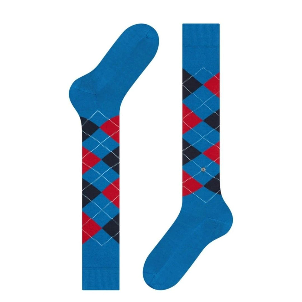 Calzini lunghi rombi Burlington Manchester