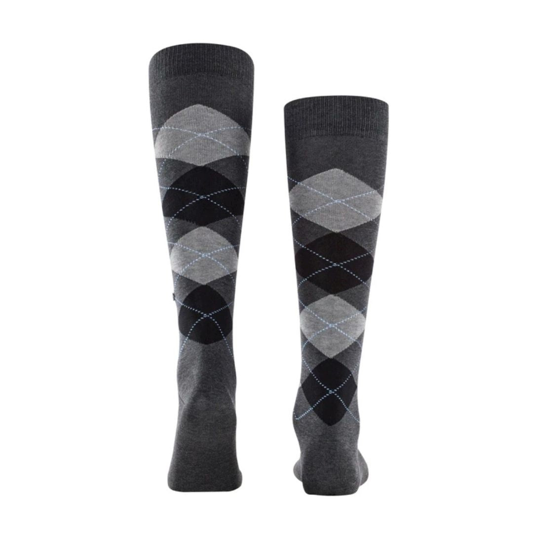 Calzini lunghi rombi Burlington Manchester