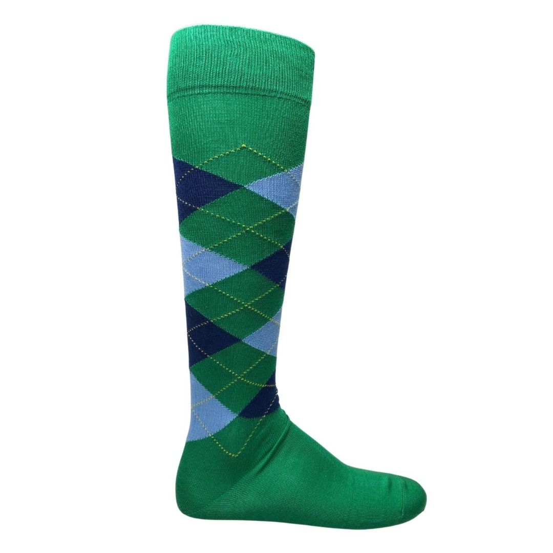 Calzini lunghi rombi Burlington Manchester