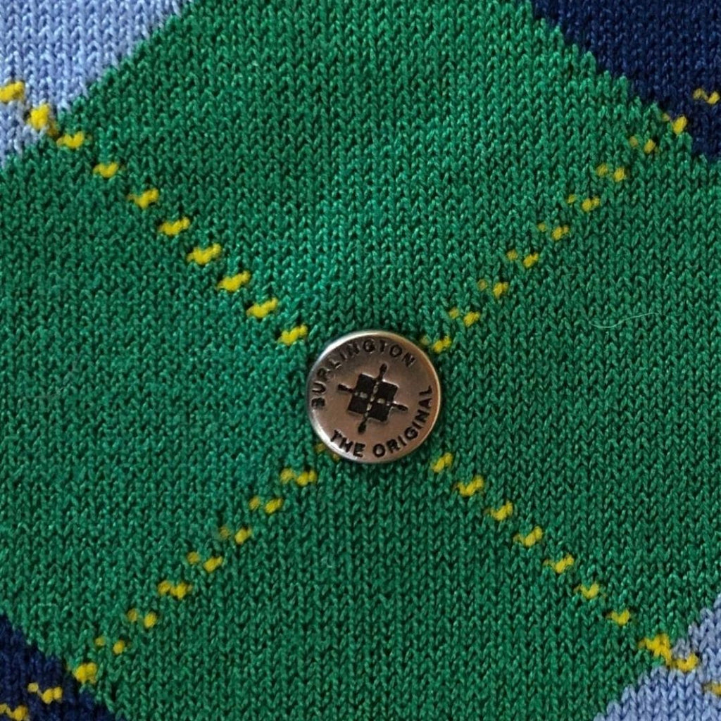 Calzini lunghi rombi Burlington Manchester