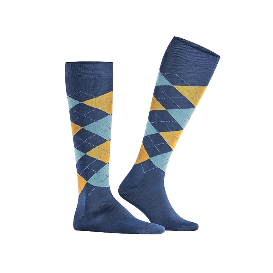 Calzini lunghi rombi Burlington Manchester