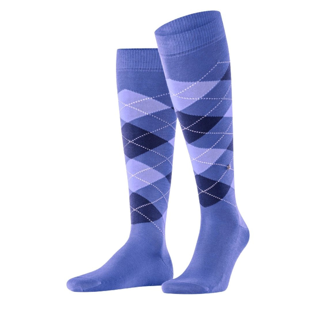 Calzini lunghi rombi Burlington Manchester