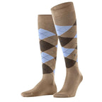 Calzini lunghi rombi Burlington Manchester