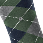 Calzini lunghi rombi Burlington Manchester