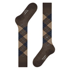 Calzini lunghi rombi Burlington Manchester