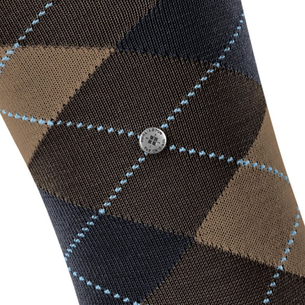 Calzini lunghi rombi Burlington Manchester