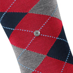 Calzini lunghi rombi Burlington Manchester