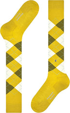 Calzini lunghi rombi Burlington Manchester