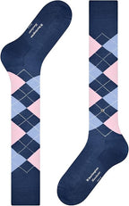 Calzini lunghi rombi Burlington Manchester