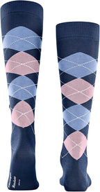 Calzini lunghi rombi Burlington Manchester