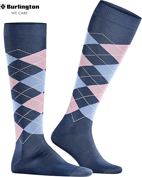 Calzini lunghi rombi Burlington Manchester
