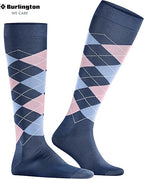Calzini lunghi rombi Burlington Manchester