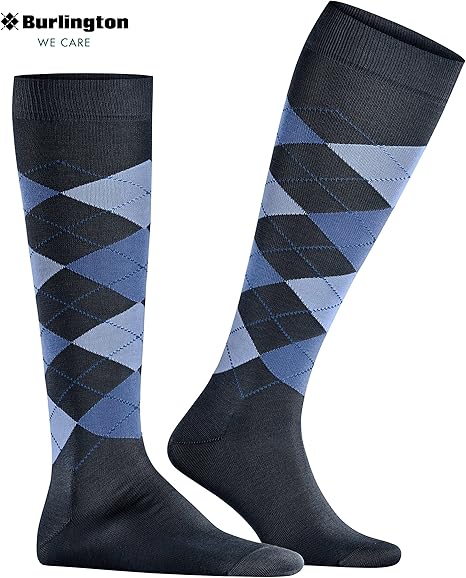 Calzini lunghi rombi Burlington Manchester