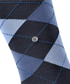 Calzini lunghi rombi Burlington Manchester