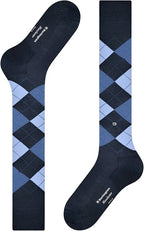 Calzini lunghi rombi Burlington Manchester