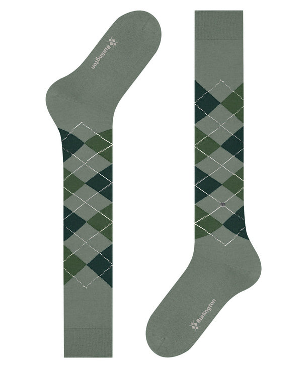 Calzini lunghi rombo Edinburgh gambaletto Burlington