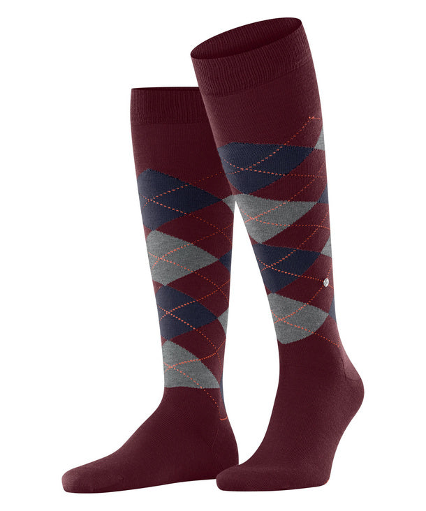 Calzini lunghi rombo Edinburgh gambaletto Burlington