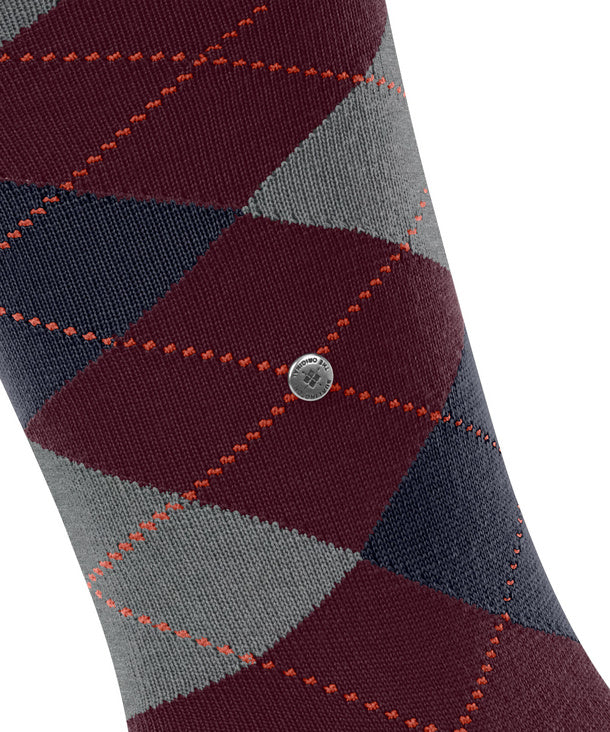 Calzini lunghi rombo Edinburgh gambaletto Burlington