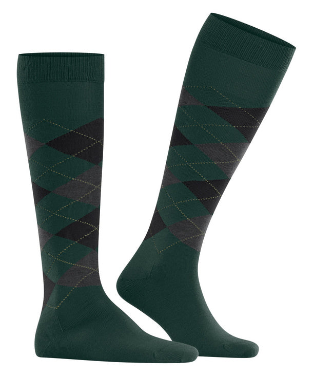 Calzini lunghi rombo Edinburgh gambaletto Burlington