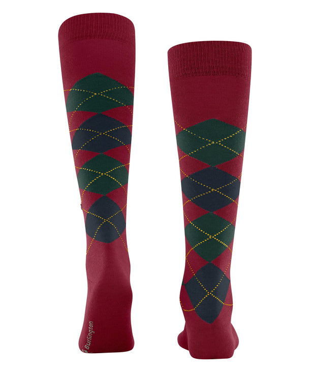 Calzini lunghi rombo Edinburgh gambaletto Burlington