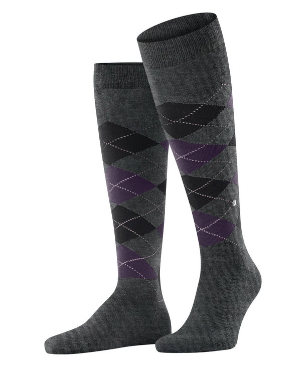 Calzini lunghi rombo Edinburgh gambaletto Burlington