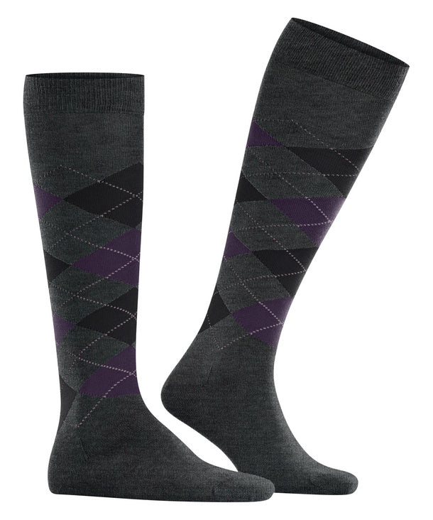 Calzini lunghi rombo Edinburgh gambaletto Burlington