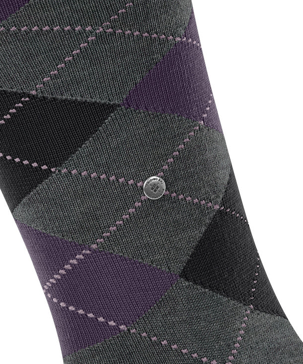 Calzini lunghi rombo Edinburgh gambaletto Burlington