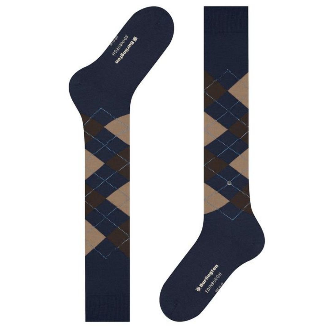 Calzini lunghi Burlington Edinburgh gambaletto