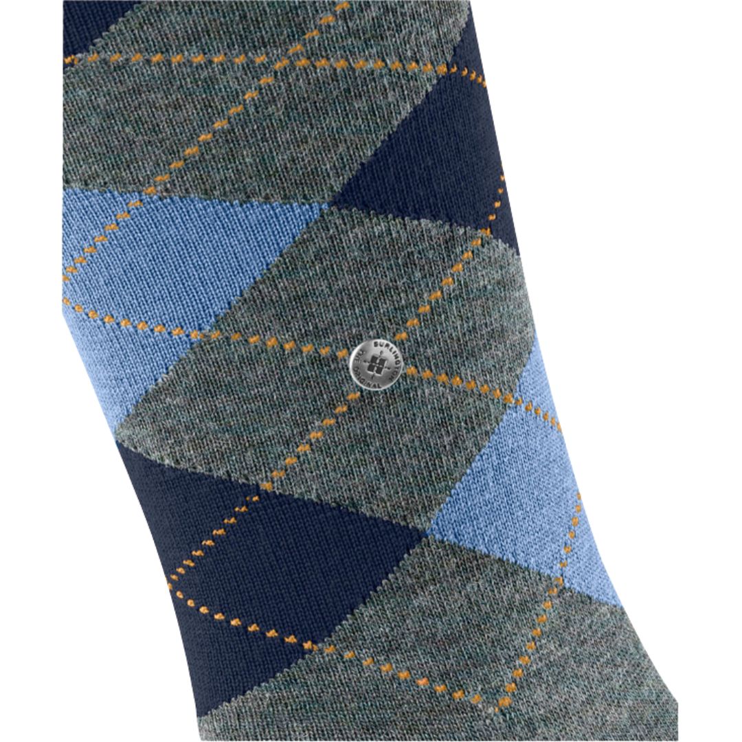 Calzini lunghi Burlington Edinburg Melange gambaletto