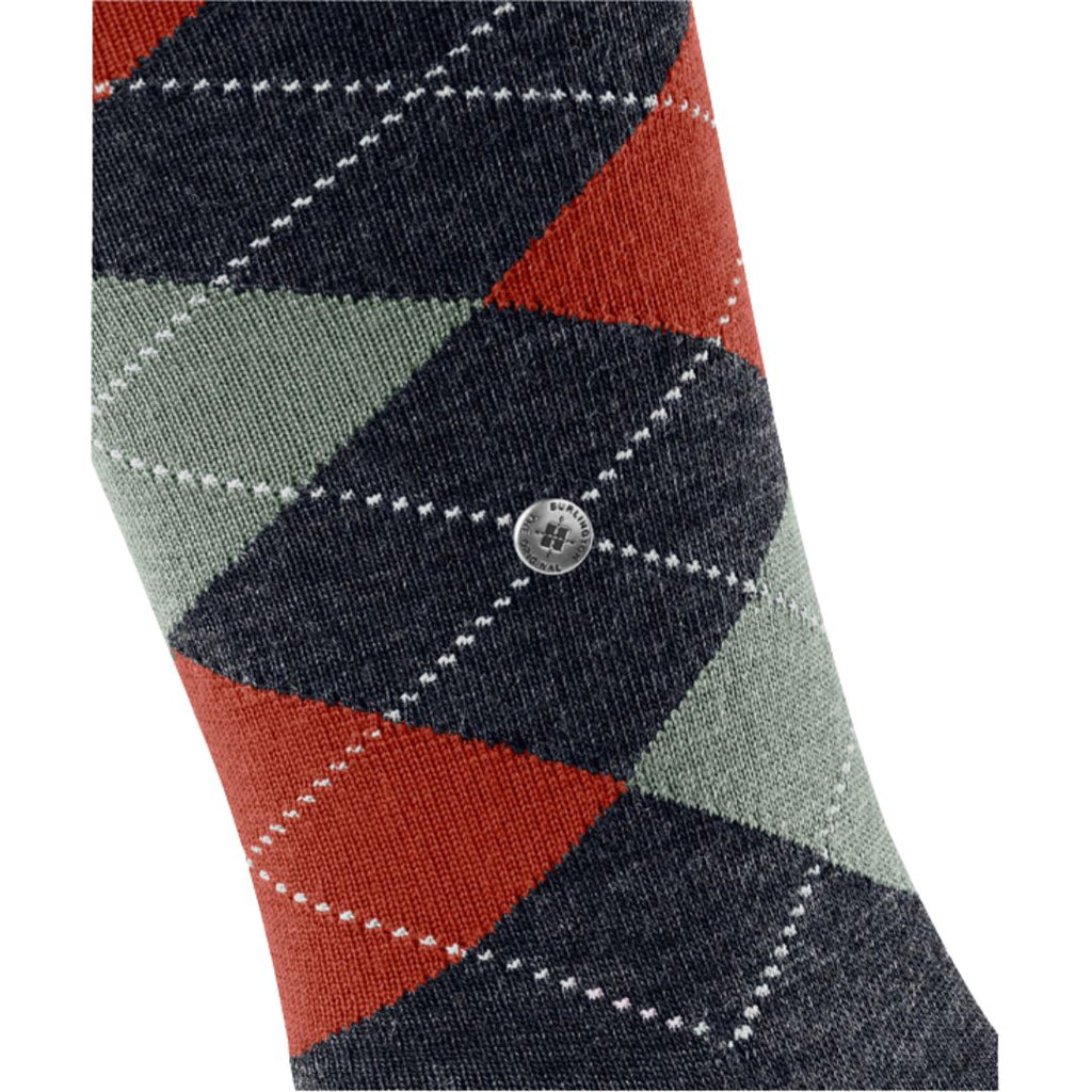 Calzini lunghi Burlington Edinburg Melange gambaletto