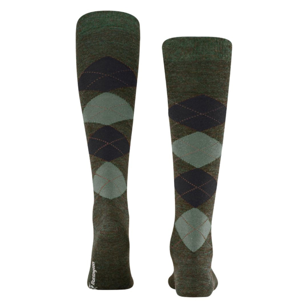 Calzini lunghi Burlington Edinburg Melange gambaletto