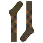 Calzini lunghi Burlington Edinburg Melange gambaletto