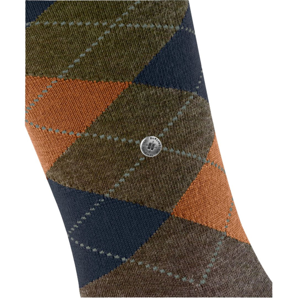 Calzini lunghi Burlington Edinburg Melange gambaletto