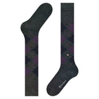 Calzini lunghi Burlington Edinburg Melange gambaletto