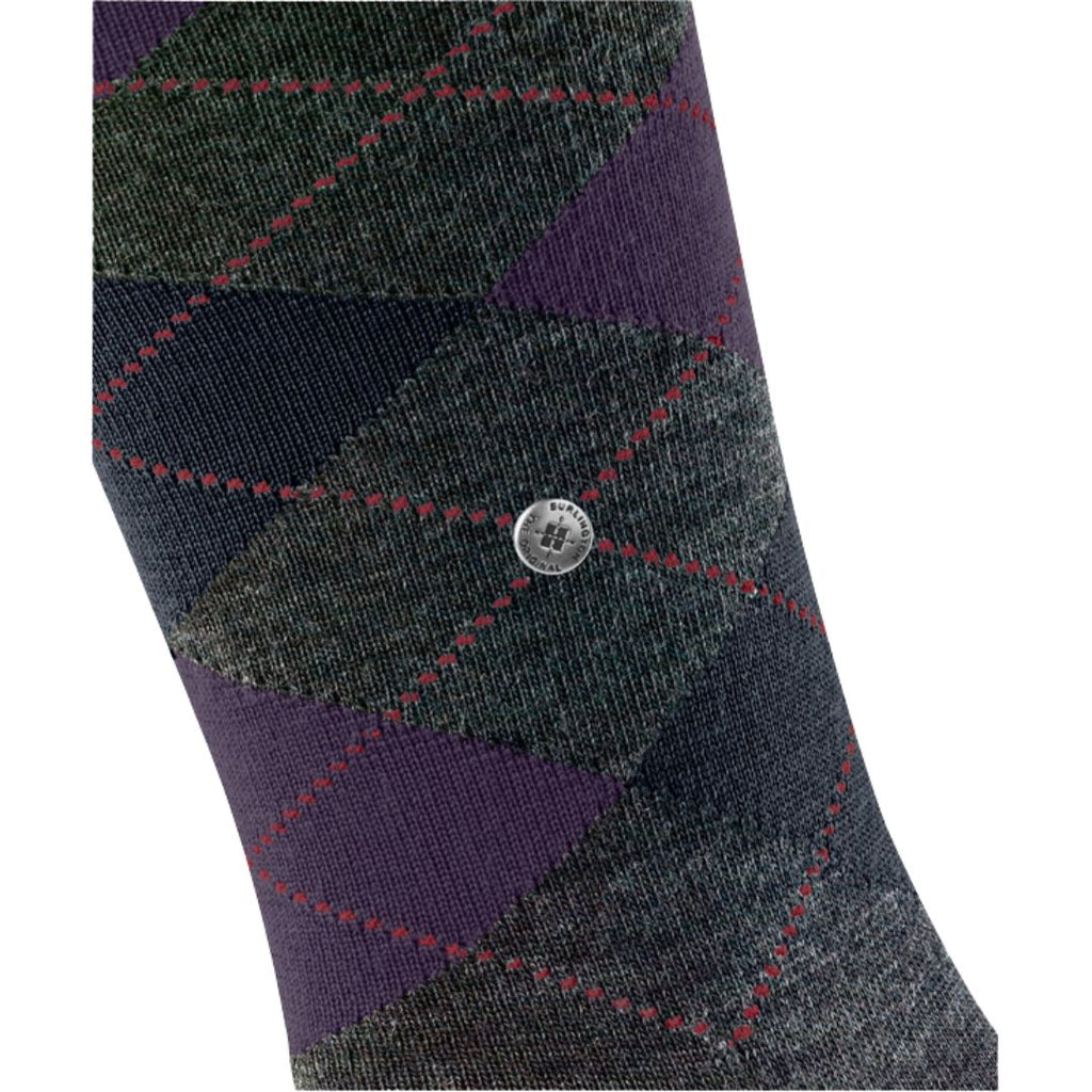 Calzini lunghi Burlington Edinburg Melange gambaletto