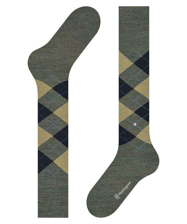 Calzini lunghi Edinburgh Melange gambaletto Burlington