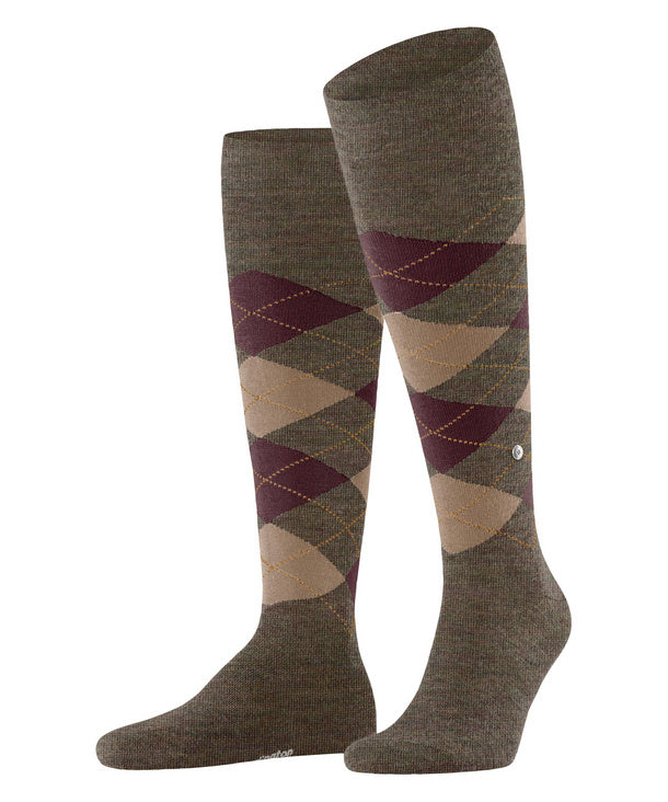 Calzini lunghi Edinburgh Melange gambaletto Burlington