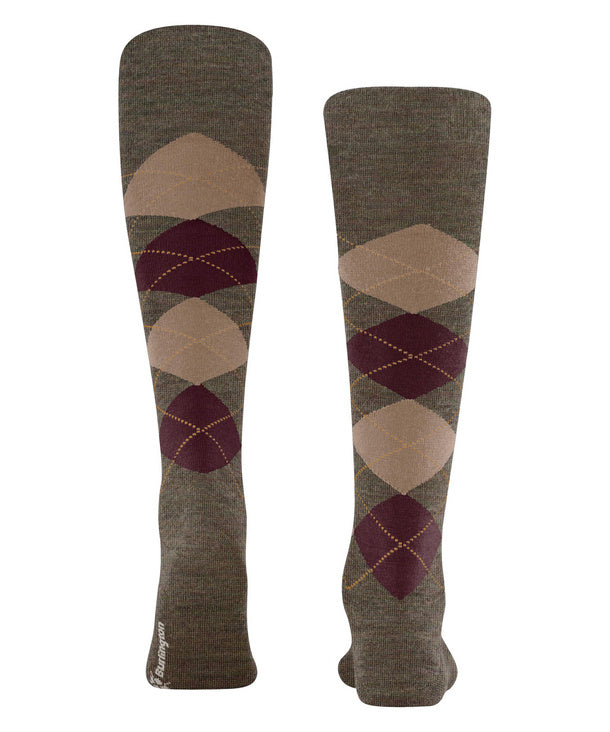 Calzini lunghi Edinburgh Melange gambaletto Burlington