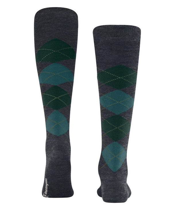 Calzini lunghi Edinburgh Melange gambaletto Burlington