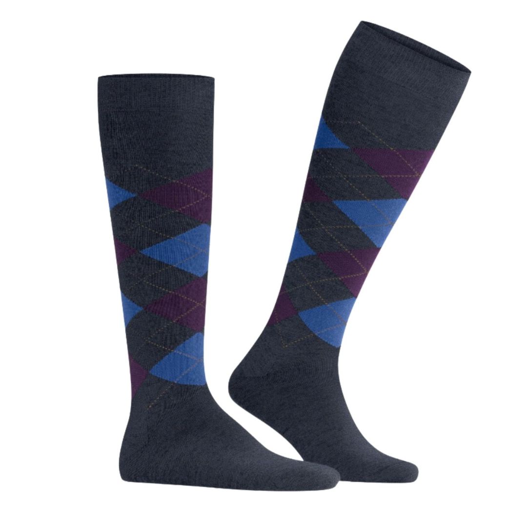 Calzini lunghi Burlington Edinburg Melange gambaletto