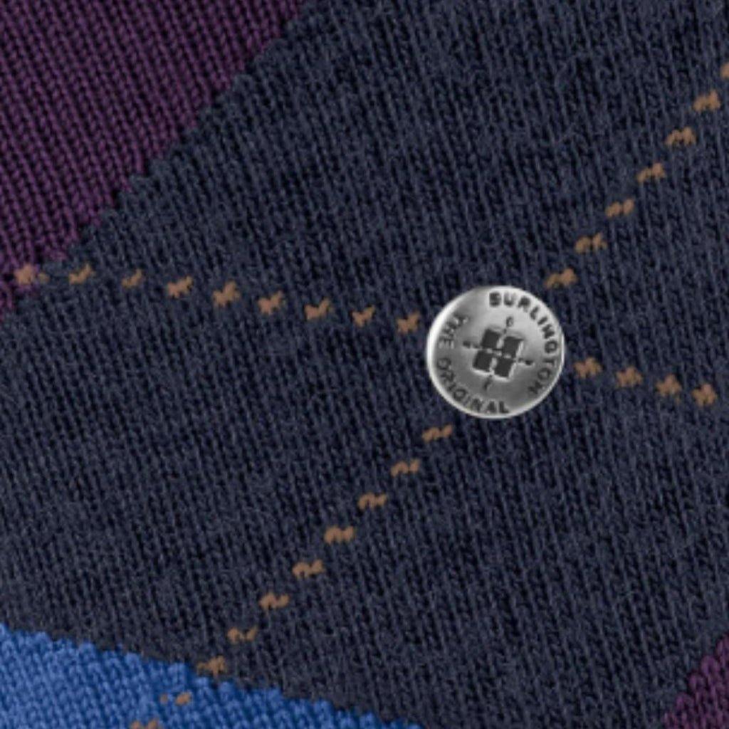 Calzini lunghi Burlington Edinburg Melange gambaletto