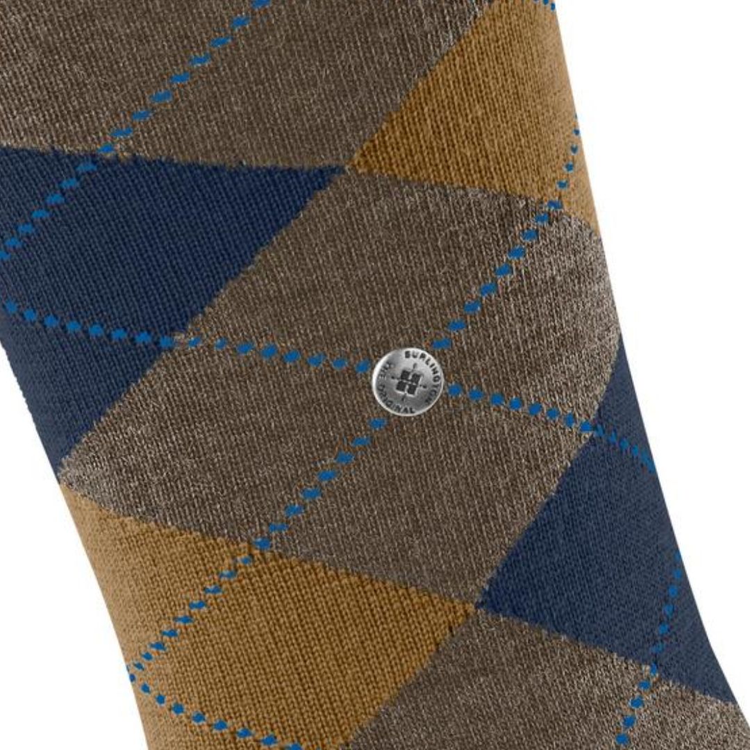 Calzini lunghi Burlington Edinburg Melange gambaletto