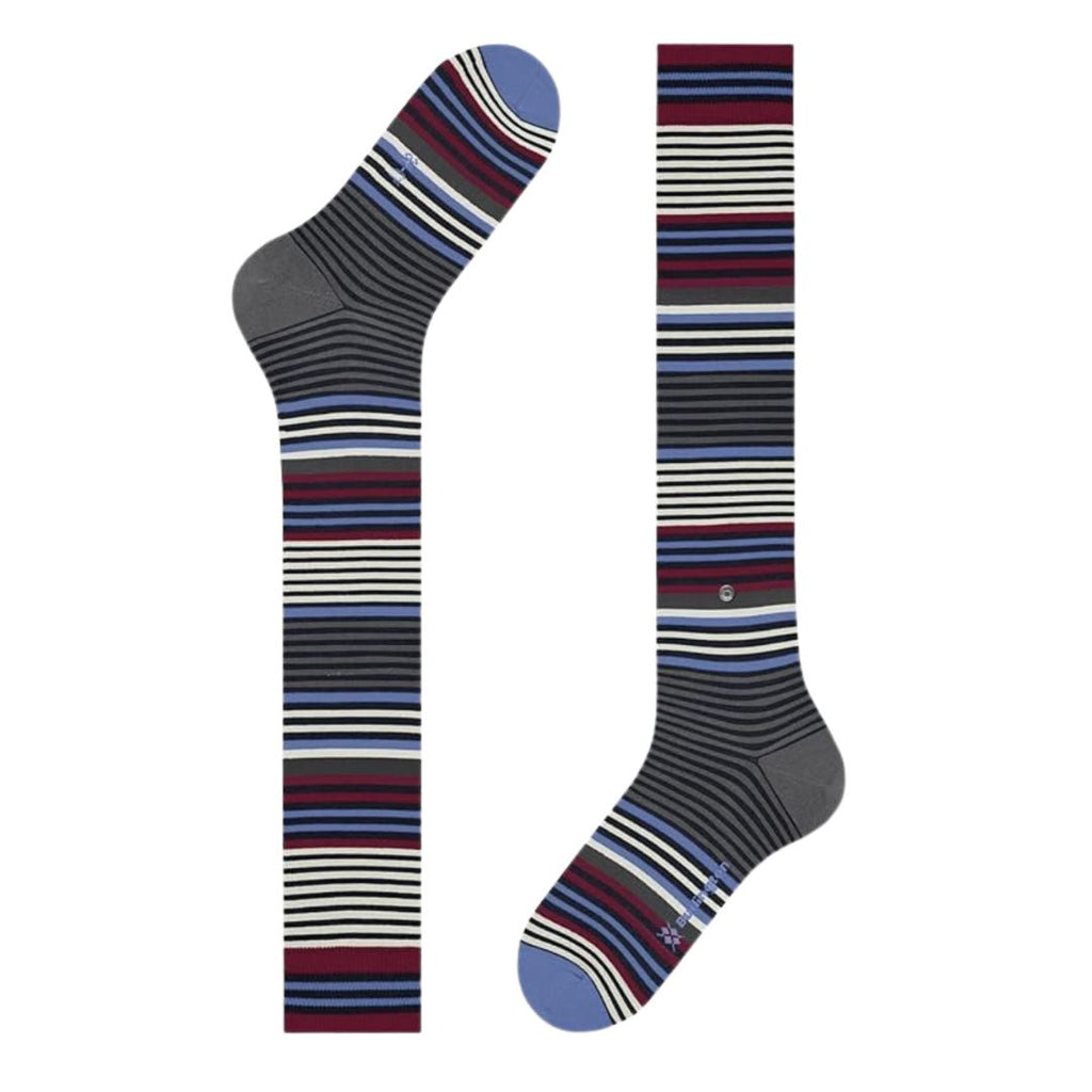 Calzini lunghi Burlington Stripe gambaletto