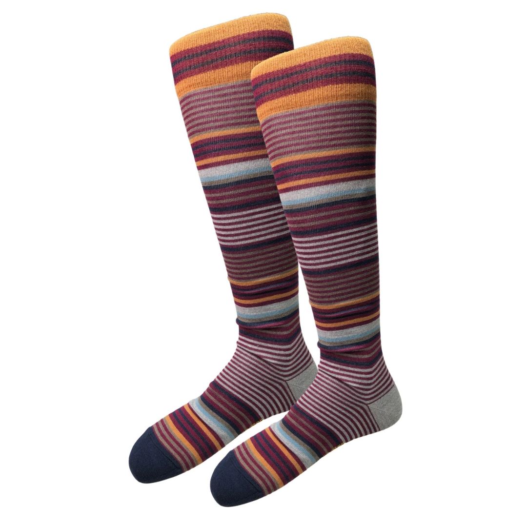 Calzini lunghi Burlington Stripe gambaletto