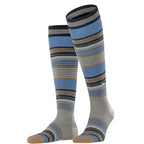 Calzini lunghi Burlington Stripe gambaletto